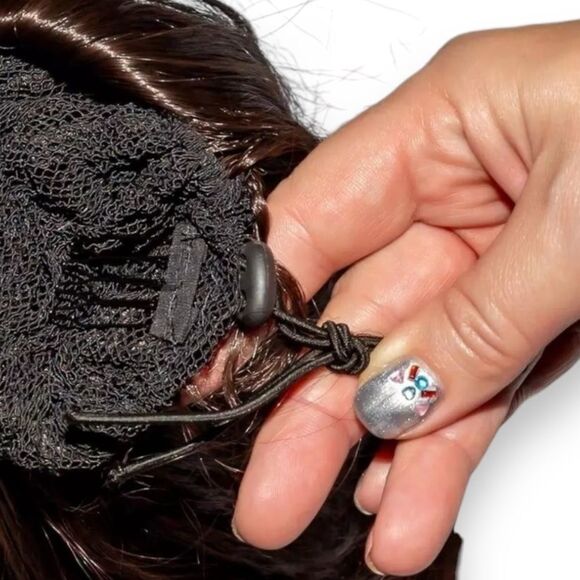 Dark Brown Black Pony Tail Hair Extension Wigs NEW - Picture 3 of 4